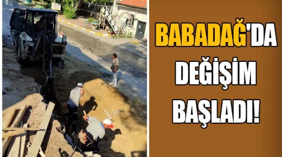 Babadağ'da değişim başladı!
