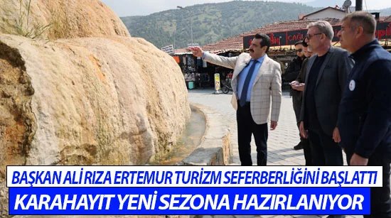 Başkan Ali Rıza Ertemur Turizm seferberliğini başlattı