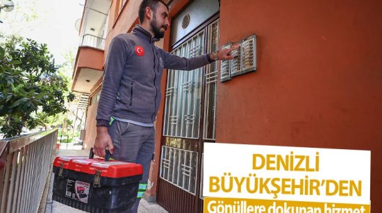 Denizli Büyükşehir’den gönüllere dokunan hizmet