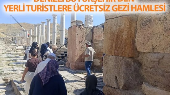 Denizli Büyükşehir’den yerli turistlere ücretsiz gezi hamlesi