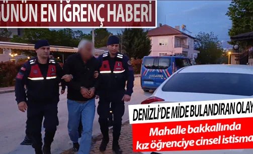 Denizli’de Mide Bulandıran Olay!