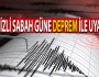 Denizli sabah güne Deprem ile uyandı