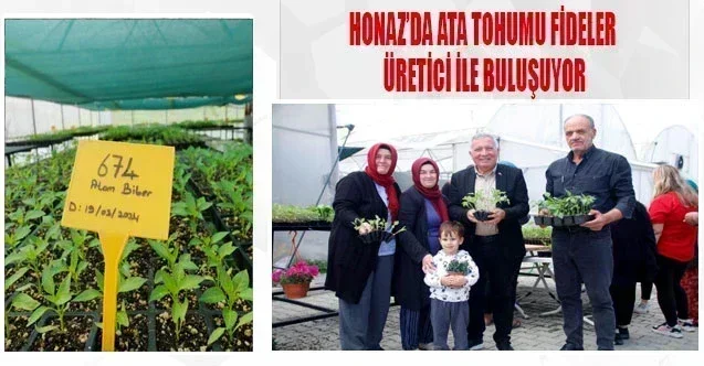 Honaz’da ata tohumu fideler üretici ile buluşuyor
