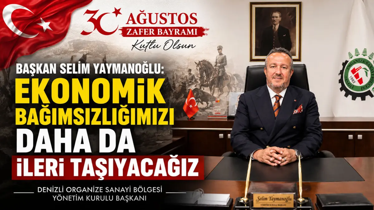 Başkan Selim Yaymanoğlu Ekonomik bağımsızlığımızı daha da ileri taşıyacağız