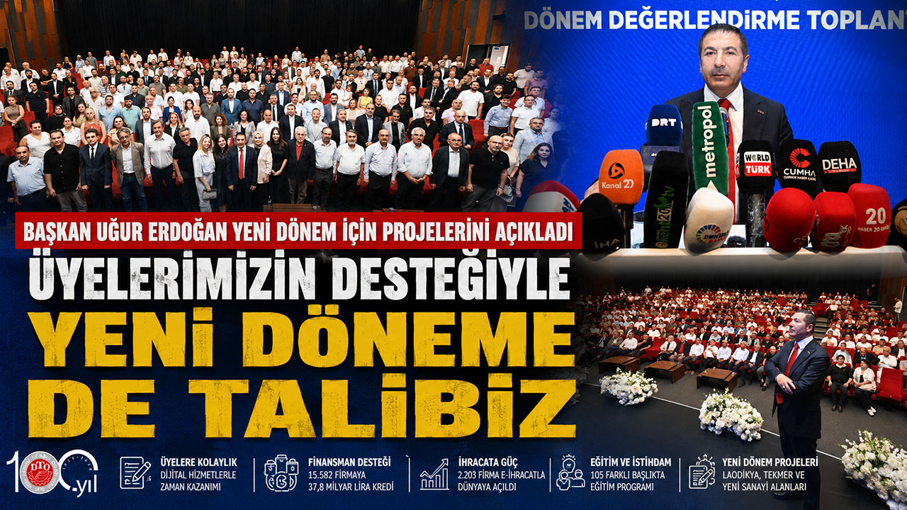 Başkan Uğur Erdoğan yeni dönem için projelerini açıkladı