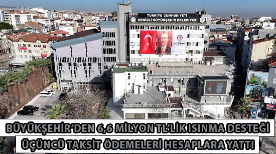 Büyükşehir’den 6,6 Milyon Tl’lik Isınma Desteği Üçüncü Taksit Ödemeleri Hesaplara Yattı