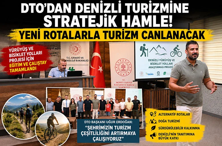 DTO'dan Denizli Turizmine stratejik hamle!