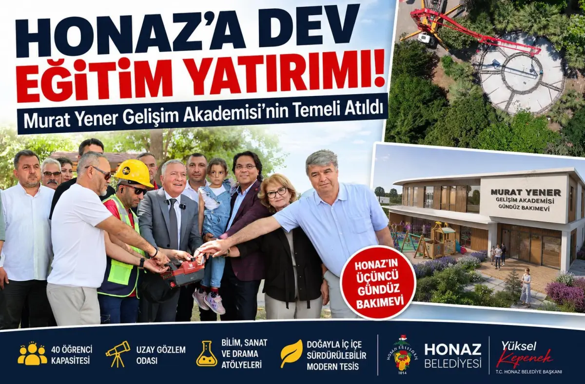 Honaz'da Murat Yener Gelişim Akademisi’nin Temeli Atıldı