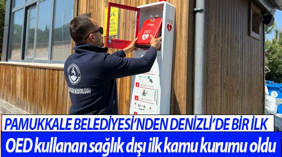 Pamukkale Belediyesi’nden Denizli’de bir ilk