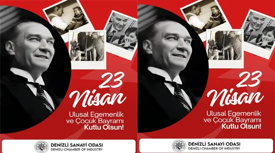 Sanayi Odası 23 Nisan Kutlama İlanı