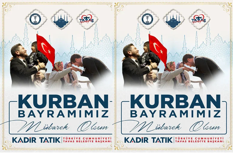 Tavas Belediyesi Kurban Bayramı İlanı